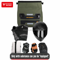 Sacoche de moto étanche en TPU avec fixation rapide, grande capacité 30L*2 pour les voyages en plein air