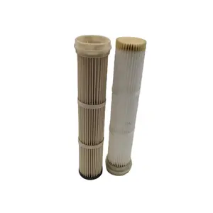 Cement Factory Polyester Filtration Replacement Industrial Bag Dust Collector Filter For Air Duct Cleaning Equipment