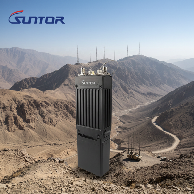 Suntor MH02 Adhoc Mesh Radio Modem with Encrypted Wireless Repeater System Remote Management IP65 Protection 1 Year Warranty