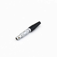 Produits chauds Prise C5 Compatible LEMO FFA.00 Câble de sonde à ultrasons Microdot pour détecteur de défauts à ultrasons
