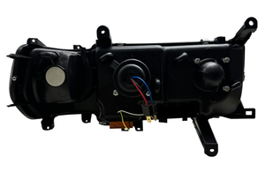 ไฟหน้า LED รุ่นปรับปรุงคุณภาพสูงสำหรับรถยนต์แลนด์ครุยเซอร์ LC80 FJ80 90-02 สีดำทั้งหมด โปรเจคเตอร์ คู่ - Product Image 4