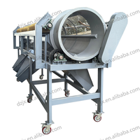 DZJX 6Mm Terre Topsoil Screener Sans Arbre Rotatif Mobile Compost Trommel Tamisage Topsoil Screen Plant Tambour Usine
