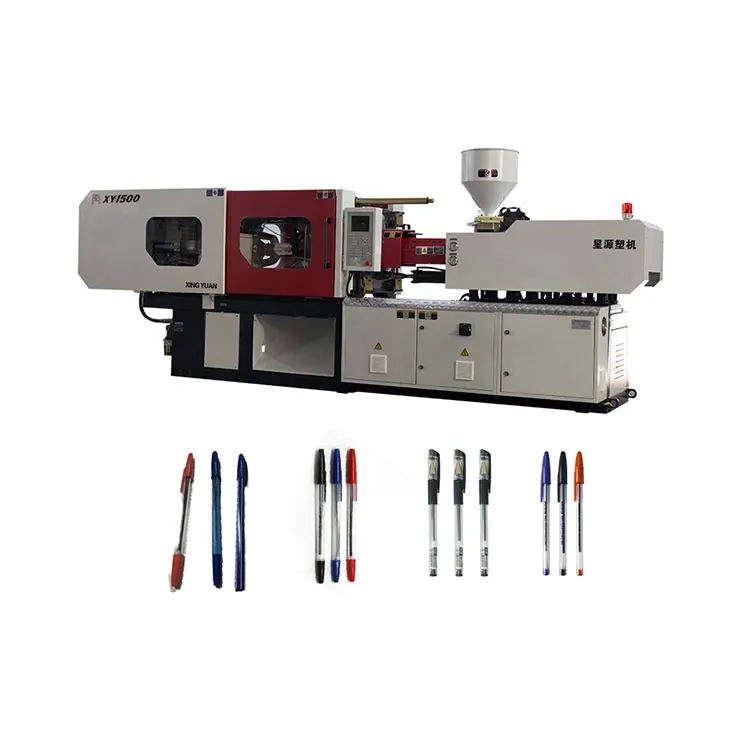 xingyuan XY1500 injection molding machine making ballpoint pen plastic injection molding machine