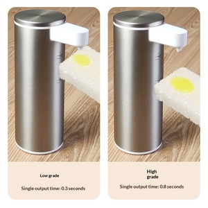 Distributeurs automatiques de savon liquide de haute qualité, originaux d'usine, en acier inoxydable brossé, pour la salle de bain, la cuisine <span class=keywords><strong>et</strong></span> la maison - Product Image 3