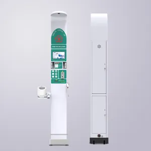 BMI yükseklik ağırlık otomat kiosk elektrikli bmi vücut yağ analizi makinesi