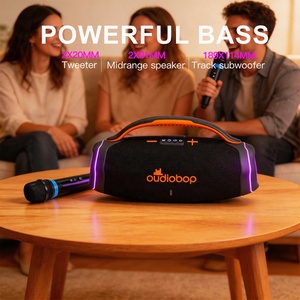 Haut-parleur subwoofer à son surround 360° à délai de livraison court pour soirées karaoké en famille et rassemblements, compatible avec les lots mixtes - Product Image 5