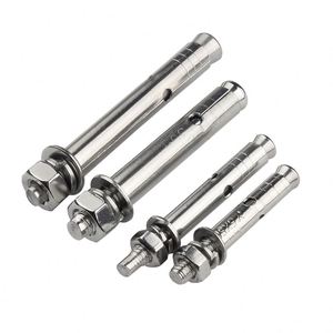 Anclaje de Cuña DIN529 A2 70 de Acero Inoxidable 304 M6, Perno de Expansión de Alta Resistencia para Concreto con Tuerca y Arandela - Product Image 2