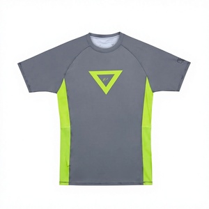 Rashguard de Jiu-Jitsu personnalisé de haute qualité, Rashguard BJJ, T-shirt de compression MMA, Vêtements de sport pour l'entraînement de Jiu-Jitsu et de grappling, Vente en gros - Product Image 1