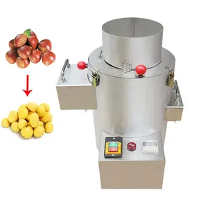 Water chestnut peeler remove stab husk shelling machine