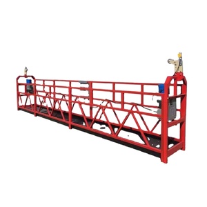 ลิฟท์ก่อสร้างไฟฟ้าแบบแขวนมือสอง รับน้ำหนักสูง แพลตฟอร์มยกของ ความจุ 630 กก. - Product Image 1