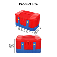 Étui de protection populaire, durable, simple, en nylon, avec fermeture éclair, étanche et antichoc pour accessoires de console Nintendo Switch Lite/OLED