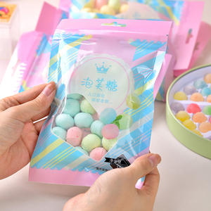 Bonbons durs en pâte feuilletée Halal, saveurs fruitées ou menthe, fondants dans la bouche, très populaires, en promotion - Product Image 1