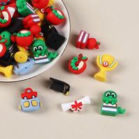 Nouvelles Perles en Silicone 3D Créatives à Thème Dessin Animé pour Accessoires de Chapeau de Remise de Diplôme