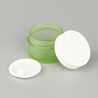 5g 8g 10g 15g 30g 50g Pot de crème cosmétique en plastique PETG givré vide pour les yeux