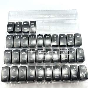 Interruptor basculante Huatian Electronics de 12V-24V y 5 pines, impermeable, para modificación de vehículos recreativos, todoterreno y yates, con luz y doble posición. - Product Image 3