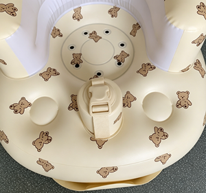 Siège gonflable pour bébé en gros, motif ours de dessin animé mignon, en PVC, pour apprendre à s'asseoir, <span class=keywords><strong>bain</strong></span>, alimentation, usage domestique - Product Image 5