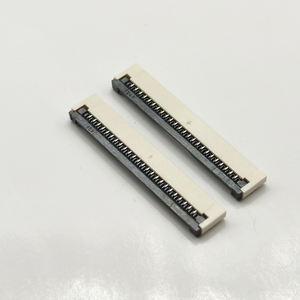 Connecteurs ZIF FPC à angle droit SMD SMT 10 pièces 0,5 mm Contact inférieur 4 broches FFC/FPC 5 6 7 8 10 12 16 18 20 22 24 30 P ZIF - Product Image 2