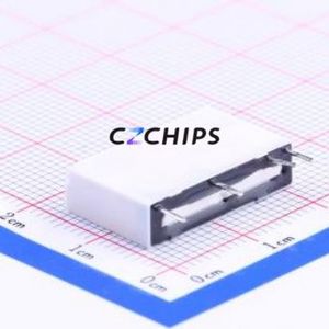 HF49FD-005-1H12 Power Relay SIP,5x20mm Relay 5V 1 Normally Open: 1A (SPST-Normally Open)::: 4 5A-30VDC/5A-250VAC - Product Image 2