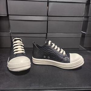 Baskets montantes d'été pour hommes, légères, en cuir véritable, à lacets, avec doublure en poils de veau doux, chaussures de marche à plateforme - Product Image 3