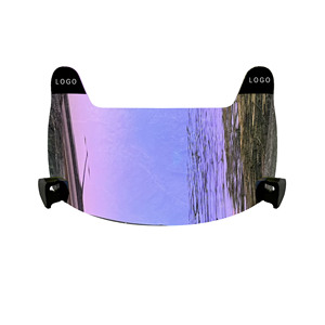 Futebol americano Viseiras HD ajustável escudo com clipes Windproof e Dustproof personalizado futebol viseira para crianças jovens - Product Image 4