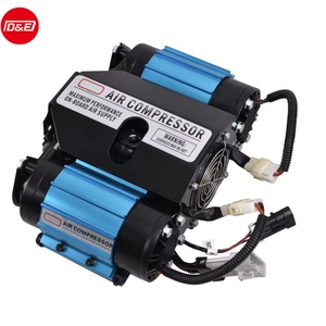 Vente flash Compresseur d'air double 12v avec étui de transport, tuyau et réservoir d'air pour accessoires 4x4 Ckmta12 Pompe à air pour compresseur Arb - Product Image 3