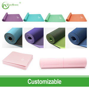 Tapis de <span class=keywords><strong>yoga</strong></span> Zhensheng ODM, matériau TPE écologique, toucher confortable, idéal <span class=keywords><strong>pour</strong></span> les débutants en <span class=keywords><strong>yoga</strong></span> - Product Image 6