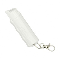Spray de défense personnelle compact avec porte-clés à dégagement rapide, conception avec poignée ergonomique pour une précision accrue, outil de sécurité personnel portable