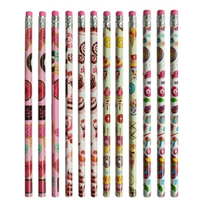 En bois # <span class=keywords><strong>2</strong></span> crayons HB, <span class=keywords><strong>saison</strong></span> de la rentrée scolaire, cadeau d'anniversaire, crayons à thème donut, crayons à thème Jour de l'Indépendance, crayons pour l'école primaire - Product Image 4