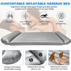 Materasso gonfiabile per massaggio ad aria con cuscino incorporato - Product Image 3