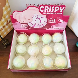 Crispy Handmade Chocolate <b>Balls</b> Super Soft Wax <b>Ball</b> Slow Rebound Decompression Toys Wholesale <b>Squeeze</b> Toy for Stress Relief - Product Image 3