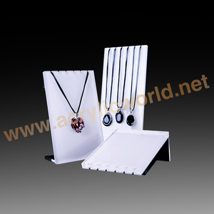 Soporte de exhibición de joyería acrílica, anillo de acrílico, expositor de collar - Product Image 1