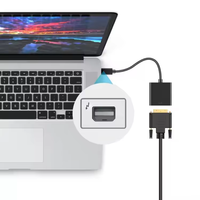 Cable Convertidor Mini DP a DVI DVI-I en Oferta, con Cubierta de PVC y Blindaje de Lámina para HDTV y Uso en Computadoras