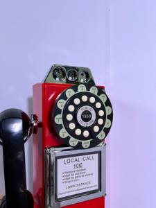 실제 전화 기능이있는 레트로 공중 전화 - Product Image 6
