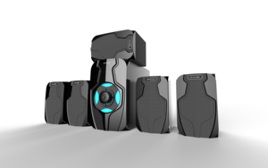 NUEVO Gabinete de madera HiFi 5,1 altavoz sistema de cine en casa Cajas de <span class=keywords><strong>altavoces</strong></span> bocina - Product Image 2