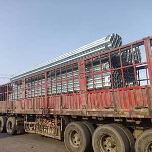 <span class=keywords><strong>Tuyau</strong></span> en acier galvanisé à chaud rond et carré EN ISO 1461 60mm 70mm pour la construction et les signalisation routière - Product Image 6