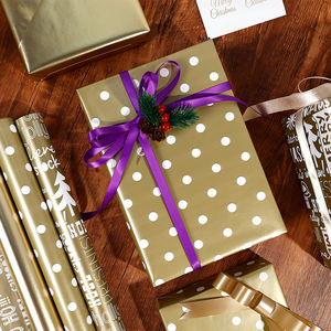 2024 New Christmas Print Gift <b>Wrapping</b> <b>Paper</b> Packing 43*300 cm <b>Roll</b> Gift Wrap Packing <b>Paper</b> 3 <b>Rolls</b> a Set - Product Image 6