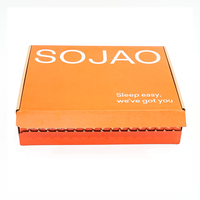 Caja de Regalo de Papel Kraft Plegable con Logotipo Impreso Personalizado de Alta Calidad para Envíos de Comercio Electrónico