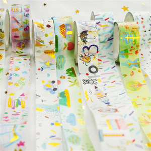 <b>Childrens</b> Basic Fun Animal Drawings Washi Tape 3M Journal Decoration <b>Stickers</b> Craft Supplies - Product Image 2
