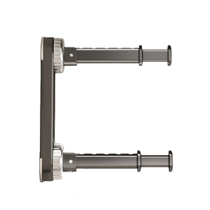 Dispositivo de almacenamiento de perchas para ropa con ventosa, telescópico, montado en la pared, sin taladro, para el hogar, balcón, tendedero de ropa - Product Image 2
