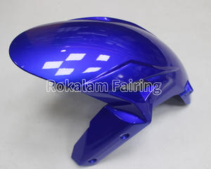 Pièces de carénage pour moto <span class=keywords><strong>Kawasaki</strong></span> Ninja ZX6R ZX-6R 2019 2020 <span class=keywords><strong>2021</strong></span> 2022 <span class=keywords><strong>636</strong></span> ZX636 ZX 6R bleu blanc Kit de carénage - Product Image 4