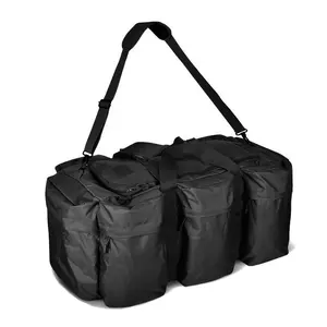 Nieuw Design Sport Aangepaste Nylon Ripstop Waterdichte 70l Grote Extra Grote Heren Tactische Vissen Plunjezak Voor Reizen