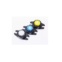 Charnière rotative robuste à couple élevé en nylon PA66 avec amortisseur de fermeture douce, accessoire interne