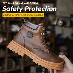 <span class=keywords><strong>Botas</strong></span> de Trabajo AOYU 2025, Fabricadas en China, Súper Seguras, de Lona y Gamuza, Corte Medio, con Forro de Piel, Puntera de Acero Anti-Impactos, Unisex para Invierno - Product Image 2