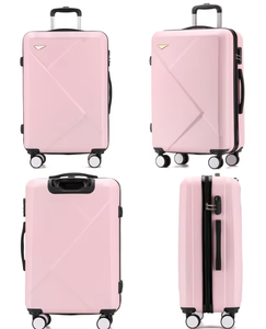 אופנה מודרני לשאת מזוודות ABS PC פגז קשה למטוס מטען מפואר קיבולת גדולה עם גלגלים spinner - Product Image 4