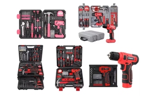 Bộ máy khoan không dây đa năng 8V Lithium 133 món, kèm tua vít, động cơ không chổi than 1800W, OEM ODM - Product Image 2