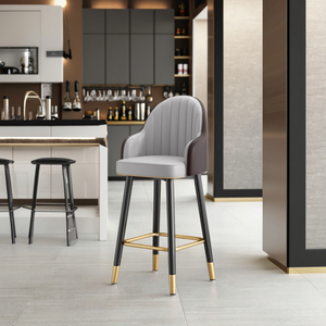 طاولة حديثة وبسيطة مع مسند ظهر لكاشير الجزيرة مكتب أمامي مساحة تجارية لغرفة المعيشة - Product Image 4