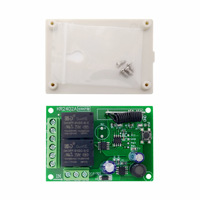 Module de commutation à distance sans fil universel 433Mhz DC 6V 12V 24V, module récepteur de relais RF 2CH DC5-30V pour maison intelligente