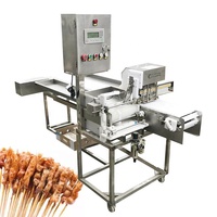 Machine à brochettes de viande Tanghulu électrique automatique multifonctionnelle de haute qualité pour usage commercial avec emballage en bois