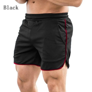 Pantalones cortos de gimnasio 2 en 1 para hombre, ropa deportiva con logotipo personalizado, poliéster, transpirable, entrenamiento al aire libre, novedad - Product Image 3