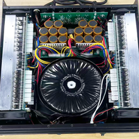 Amplificateur de puissance 4 canaux 800W classe H avec logo OEM personnalisé, amplificateur audio professionnel 2U pour discothèque, DJ, scène